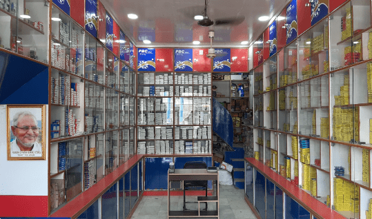 Inside Patna Bearing Stores
